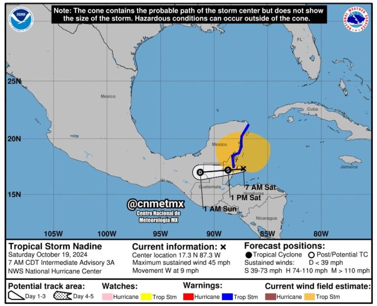 ¡Prepárate! Tormenta Tropical Nadine: Lo Que Necesitas Saber