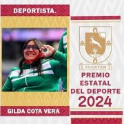 paratleta Gilda Cota Vera gano el Premio Estatal del Deporte