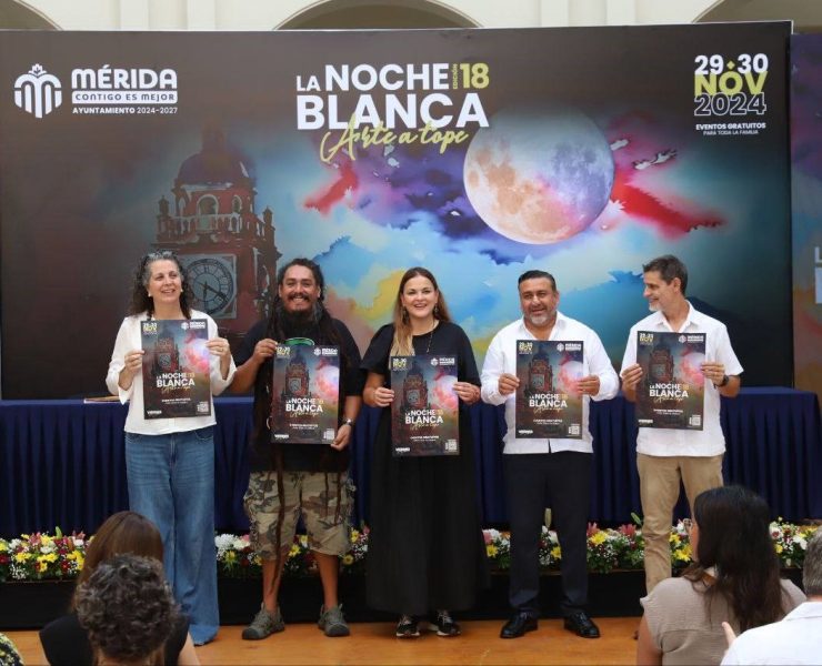 Cecilia Patrón lleva la Noche Blanca al Sur de Mérida: Más arte y cultura para todos