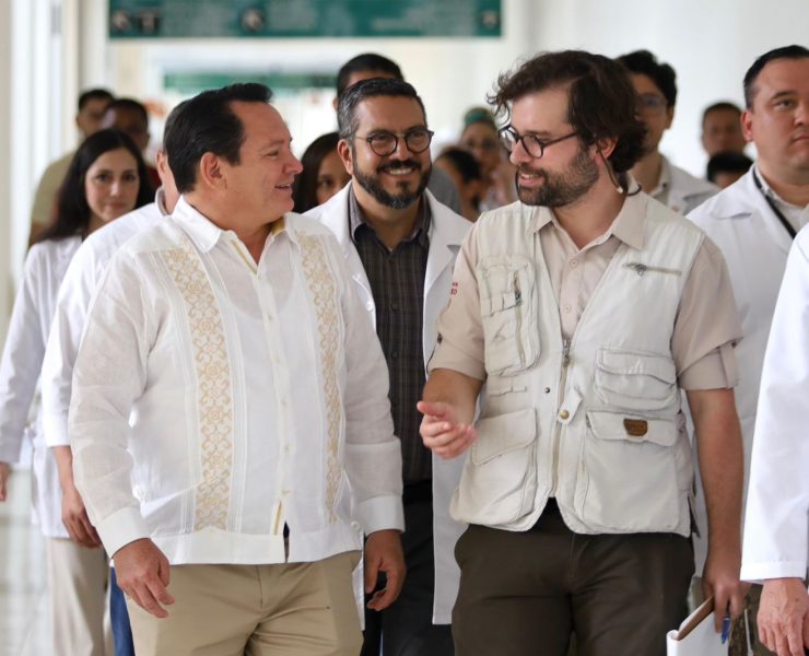 Díaz Mena promete un mejor sistema de salud en Yucatán