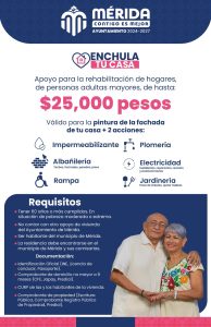 El programa Enchula tu casa, será una realidad en Mérida.