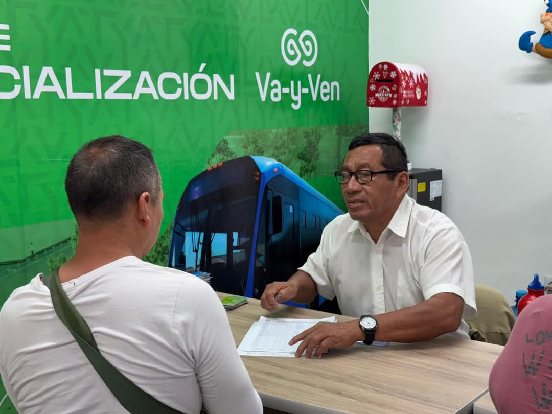 Agencia de Transporte de Yucatán lleva módulos itinerantes a Umán y Mérida para canje gratuito de tarjetas Va y Ven