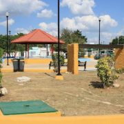 Avanzan los trabajos en el Parque de la Azcorra Detalles de las mejoras