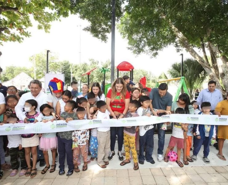 ¡Navidad con sorpresa! Cecilia Patrón inaugura 4 Parques Renovados en Comisarías