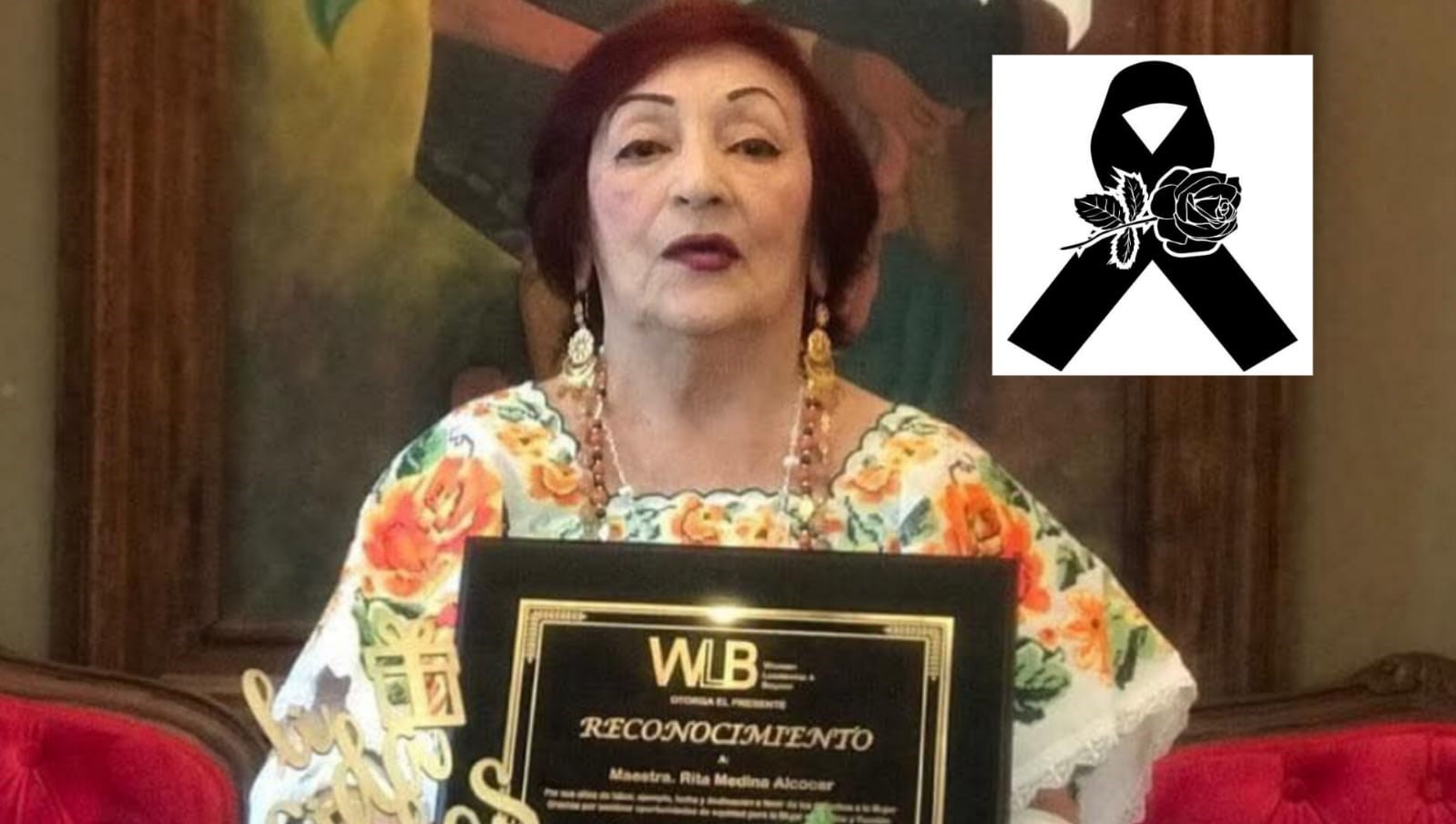 Fallece la primera mujer diputada local por elección de Yucatán: RITA MARIA MEDINA ALCOCER