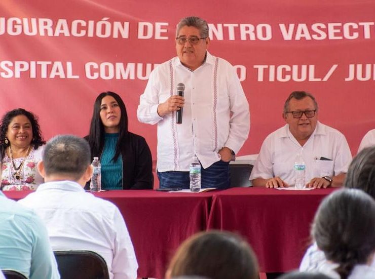 Gobierno de Yucatán inaugura Centro Vasectomizador Permanente y el Lactario en Hospital de Ticulen Hospital de Ticul