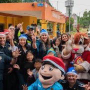 La Navidad llegó a comisarías de Mérida ¡Así se vivió la magia en cada rincón!