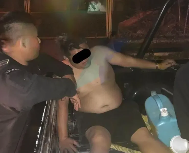 Intento de asesinato en Yucatán: Hombre ebrio embiste a familia en Komchén