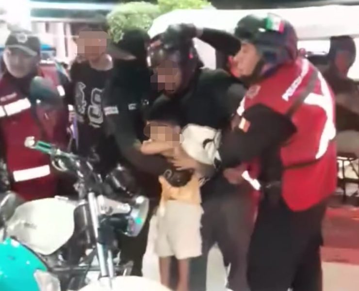 Detienen a dos ebrios en Ticul uno usó niño como escudo, alcalde habla acerca de la detención