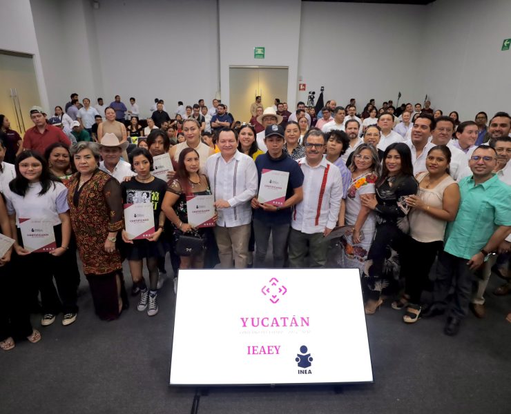 ¡Unidos por la Educación! Gobierno de Yucatán y Federación combaten el rezago educativo y analfabetismo