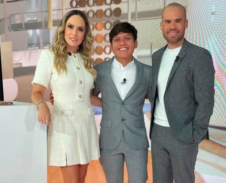 Joven comunicólogo de Tzucacab hace historia en noticiero nacional (Video)