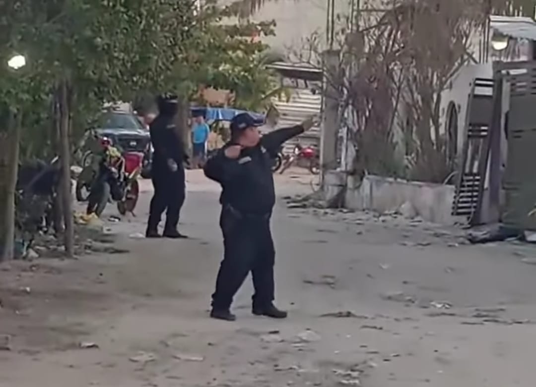 Ladrones fueron capturados con "tirahules" en Celestún por la Policía Estatal