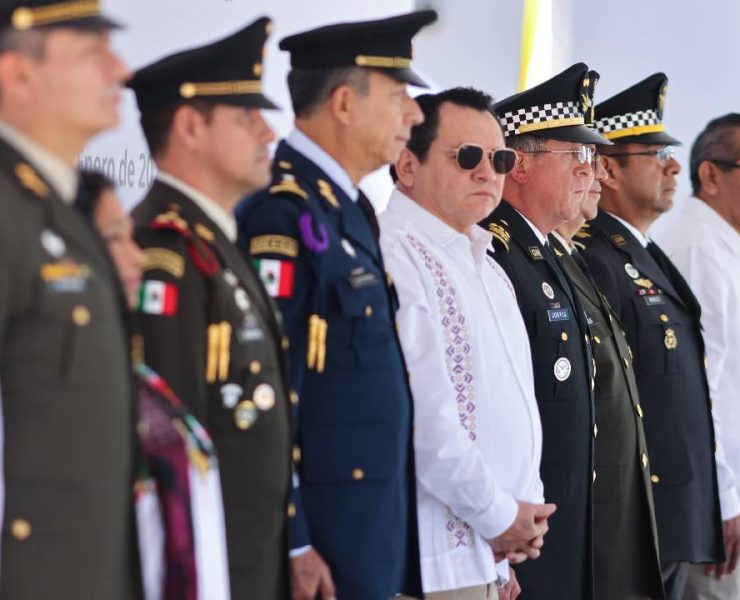 Se fortalece la seguridad en Yucatán con histórica toma de protesta