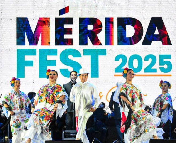 Cecilia Patrón encabezó el inició del Mérida Fest con sorpresas