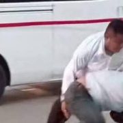 Choferes yucatecos protagonizaron fuerte pelea en plena calle