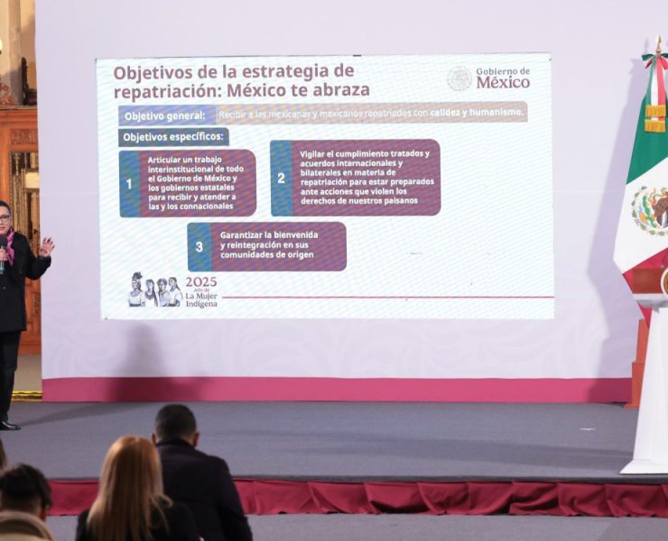 Gobierno de México implementa estrategia integral para recibir a connacionales repatriados: “México Te Abraza”