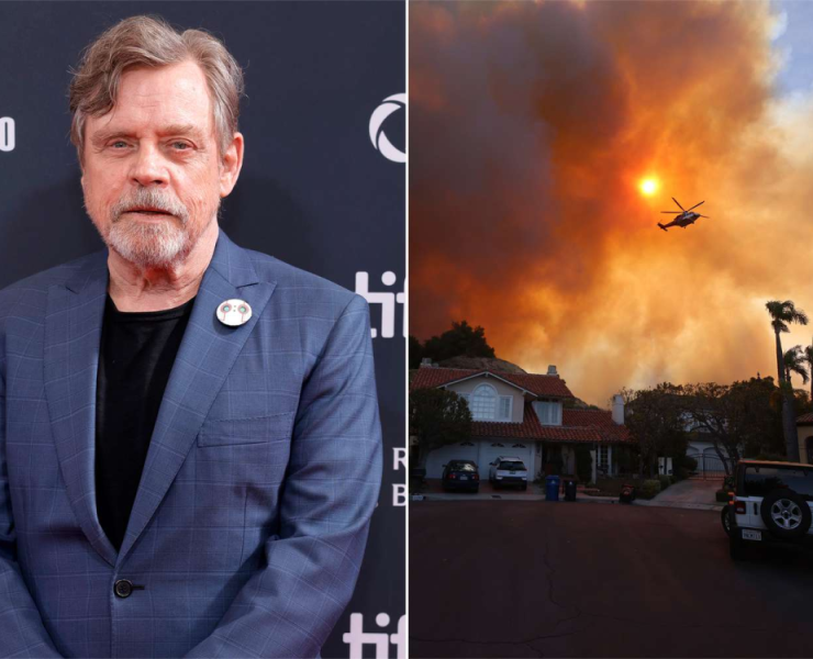 celebridades afectadas por los incendios forestales en Hollywood