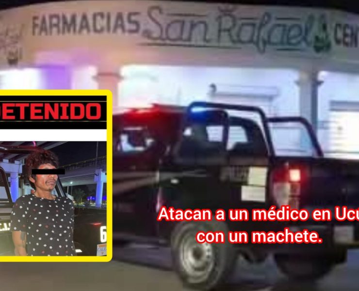 Ataque de médico a machetazos en Yucatán