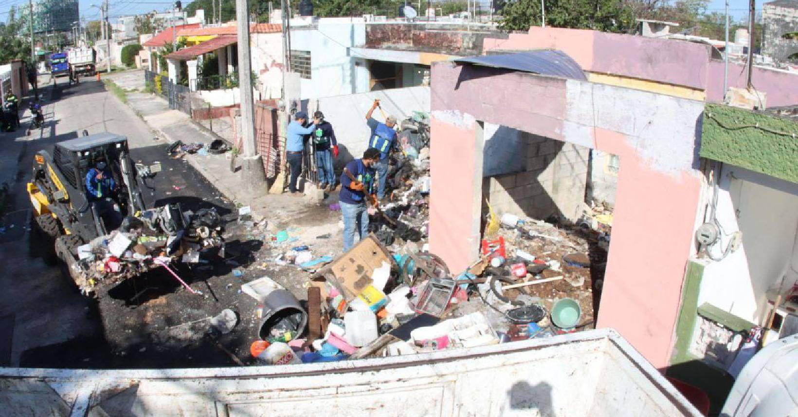 Acciones contra la acumulación de basura en Cordemex