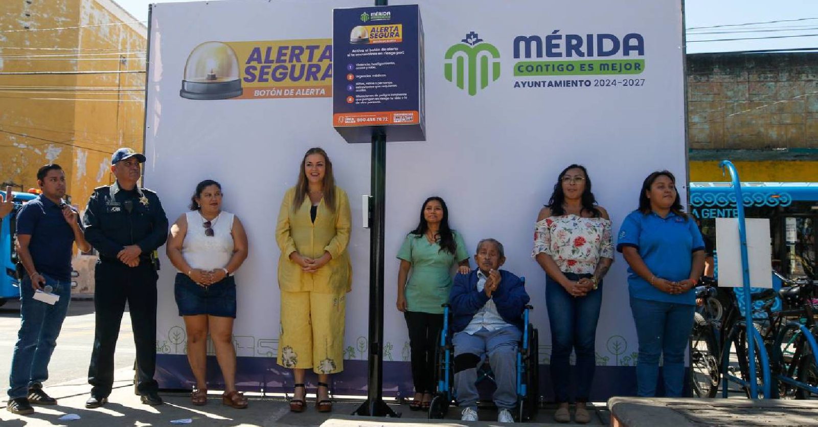 Arrancó la Alerta Segura en Mérida ¡Así funciona este nuevo sistema de emergencia!