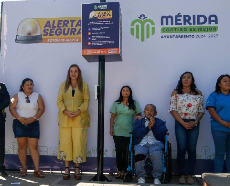 Arrancó la Alerta Segura en Mérida ¡Así funciona este nuevo sistema de emergencia!