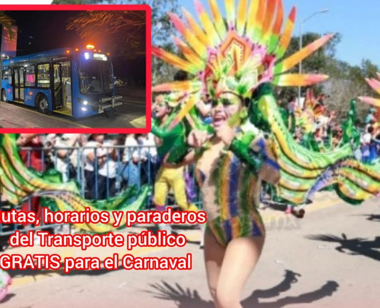 Cómo ir al Carnaval Mérida 2025 gratis: ¡Descubre las rutas y horarios del transporte público!