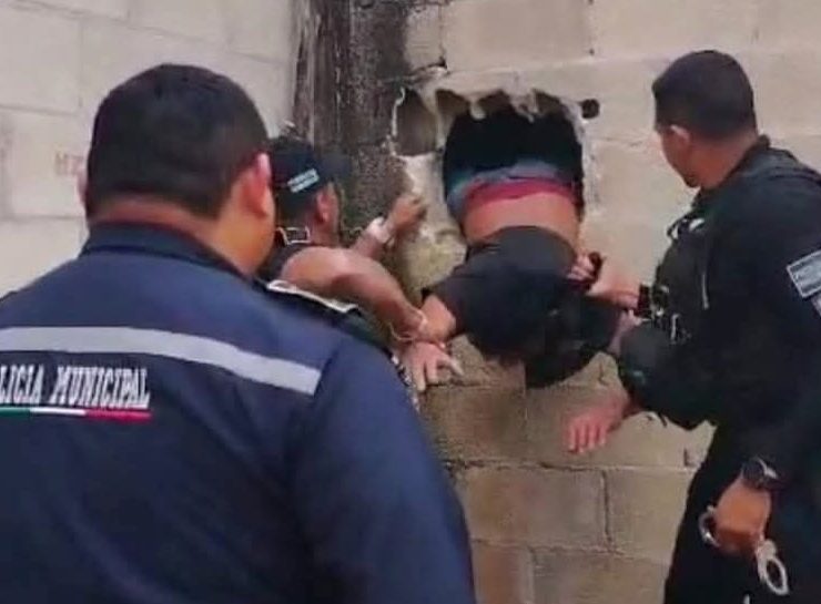 Joven hizo un agujero para robar en tienda en Hunucmá: Detenido en el acto