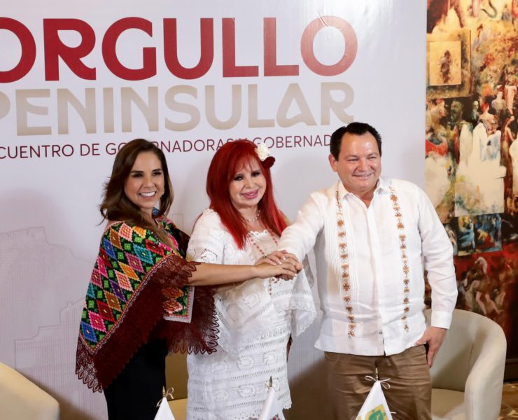 Unen esfuerzos gobiernos de Campeche, Yucatán y Quintana Roo en la reciente reunión Orgullo Peninsular