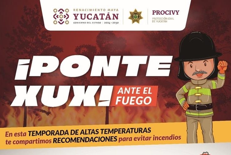 Yucatán preparado para la temporada de incendios: Descubre las estrategias claves