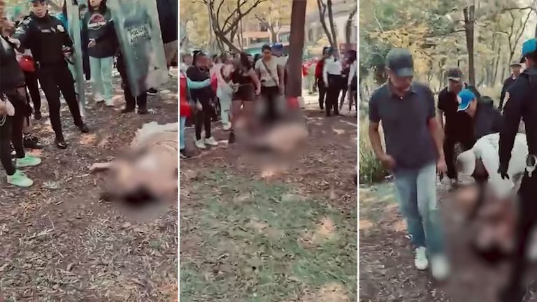 (Video) ¡Indignante! Sujetos agreden y golpean a mujer trans en Alameda Central: detalles del ataque