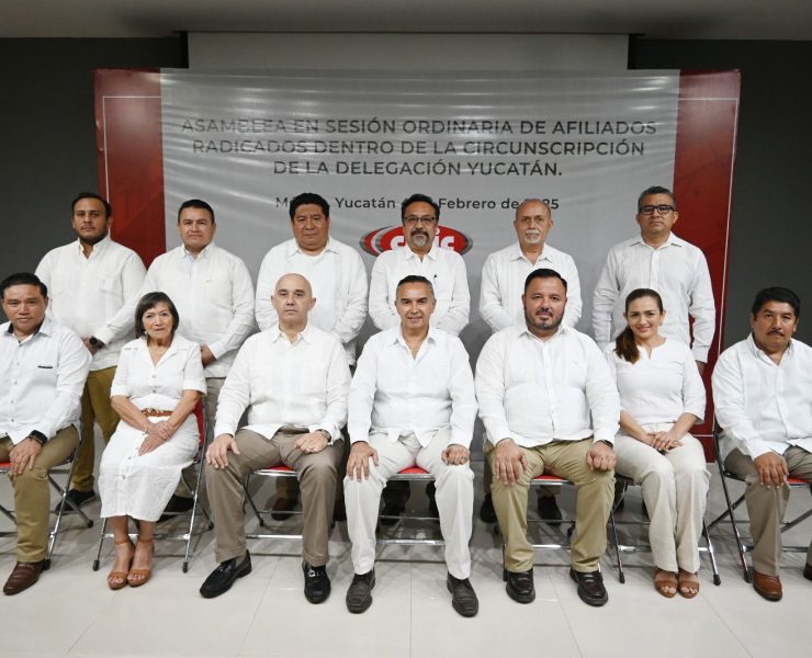 ¡Un nuevo liderazgo! Felipe Canul Moguel asume la Presidencia de la CMIC Yucatán para el período 2025-2027