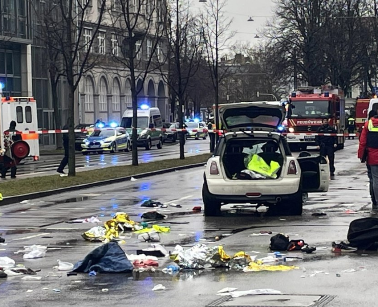 Atropellamiento masivo en Alemania