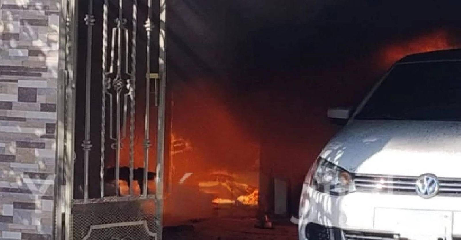 Abuelito se quedó atrapado en incendio y no pudo escapar