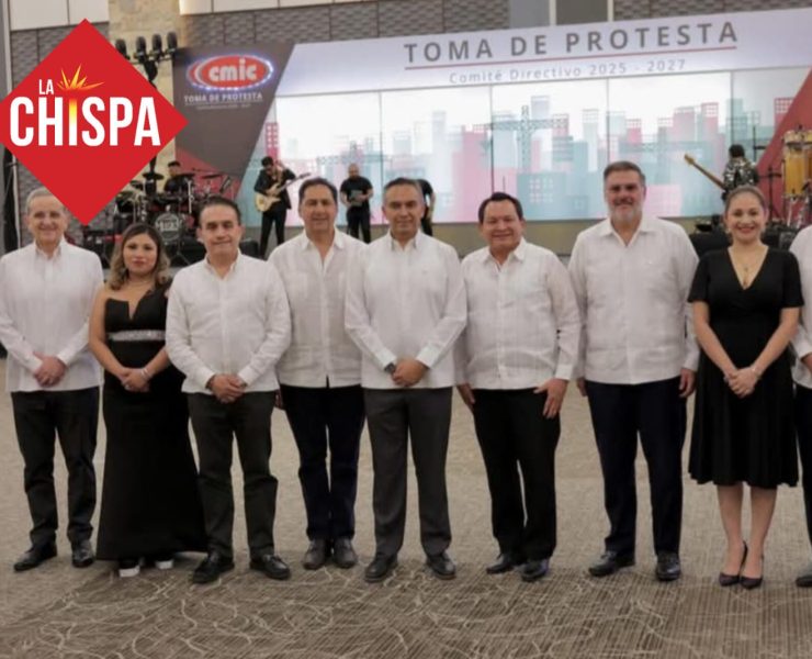 (Video) Toma de protesta CMIC Yucatán Felipe Canul Moguel asume la presidencia