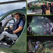 Cae Helicóptero del empresario José Abella en Fortín, Veracruz