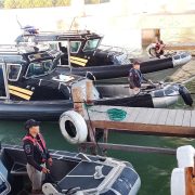 Lanchas y aeronaves del Gobierno del Estado en la búsqueda de pescadores: Operativo de rescate en marcha