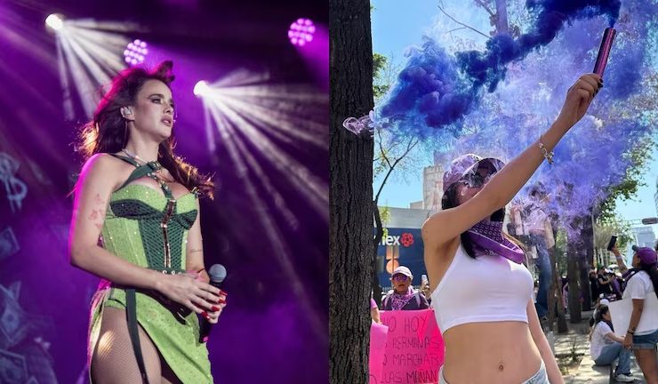 “QUEDABIEN”: Gala Montes ataca a Karime Pindter por marcha del 8M ¡Reacciones Explosivas!