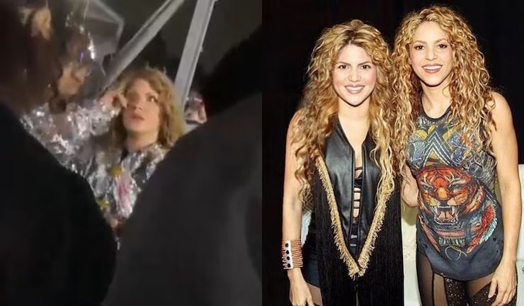 (Video) Shakibecca la imitadora de Shakira, llora en pleno concierto de CDMX por desacuerdo con producción