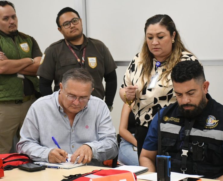 Aeropuerto Internacional de Mérida realizó un impactante simulacro de emergencia de Gabinete