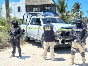 Lugar donde fue encontrado el cuerpo de la víctima tras el impactante caso de'Detenido por matar a su propia madre' en Chicxulub Puerto, Yucatán.