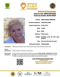Después de que su desaparición fue reportada, se emitió la Alerta Alba, para iniciar con su búsqueda.