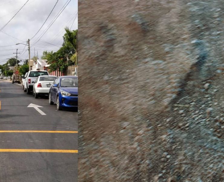 Foto denuncias ¿Y el piso parejo nene?