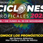 ¡Alerta! Pronostican 17 Ciclones Tropicales entre Junio y Noviembre