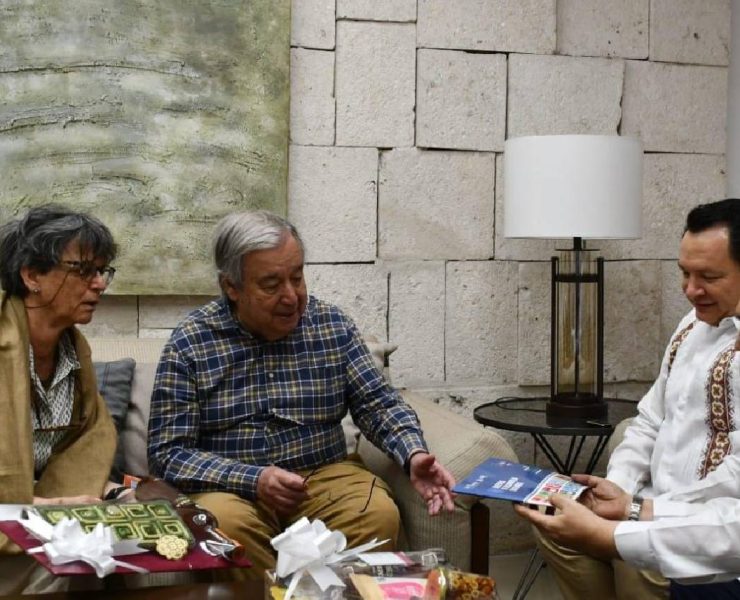 Secretario General de la ONU visita Mérida