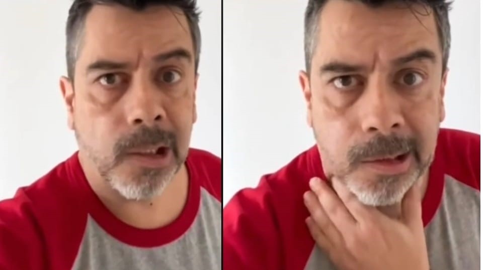 El estrés le cobra factura: Carlos Espejel sufre parálisis facial