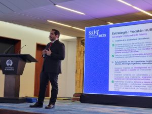 Aaron Rosado Castillo, rector de la UPY, expone las ventajas competitivas del estado y cómo Yucatán Lidera la Ciberseguridad a través del talento local y la innovación tecnológica.