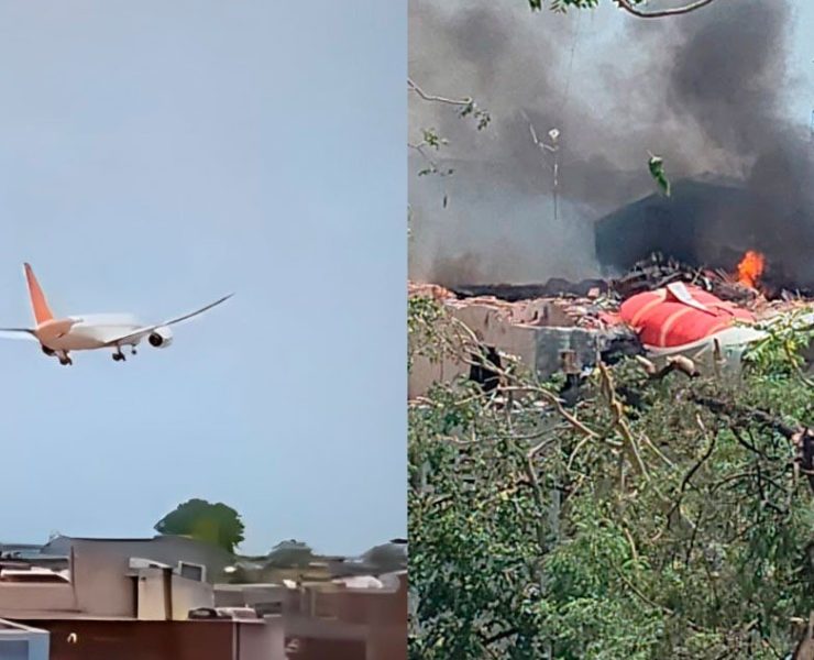 Tragedia en Ahmedabad: Vuelo 171 de Air India se estrella poco después del despegue