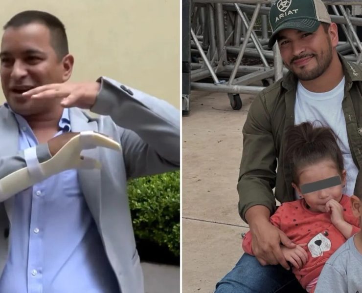 Actor sufre accidente por salvar la vida de su hijo de 2 años