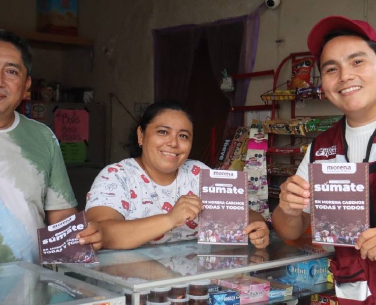 Campaña “Súmate a Morena Somos Millones” arranca con intenso brigadeo