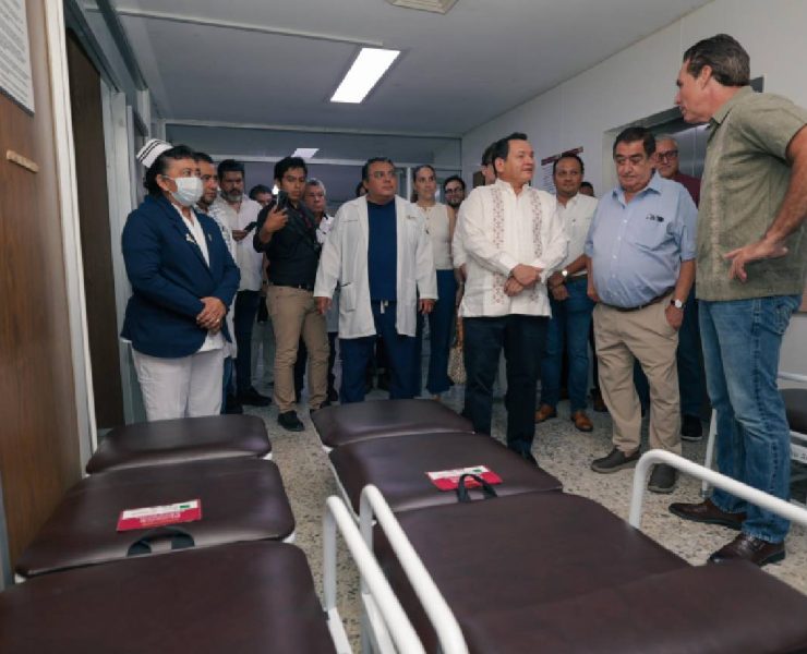 Dignifican espacios en el Hospital O’Horán ¡Renace la salud en Yucatán!